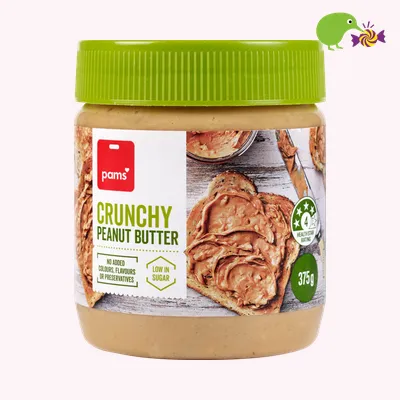 Pams Crunchy Peanut Butter