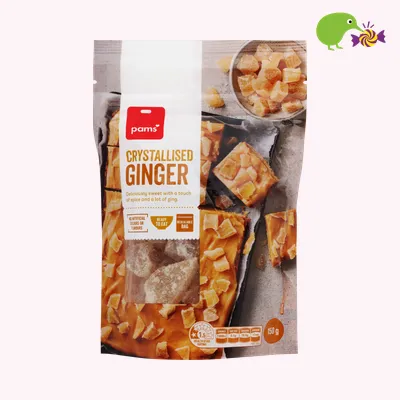 Pams Crystallised Ginger