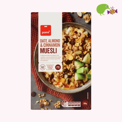 Pams Date Almond & Cinnamon Muesli