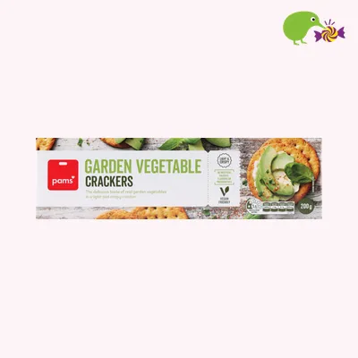 Pams Garden Vegetable Crackers
