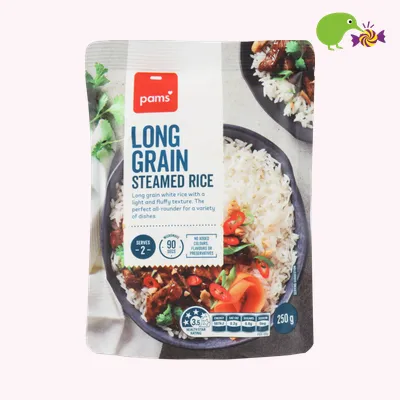 Pams Long Grain Steamed Rice