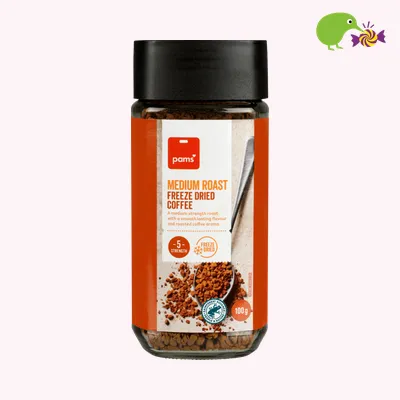 Pams Medium Roast Freeze Dried Coffee