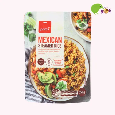 Pams Mexican Steamed Rice