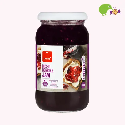 Pams Mixed Berries Jam
