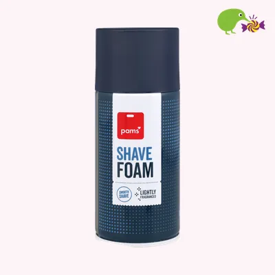 Pams Shave Foam