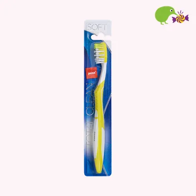 Pams Total Clean Soft Tongue Cleaner Toothbrush