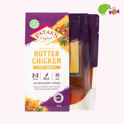 Patak's Smooth & Silky Butter Chicken Curry Kit