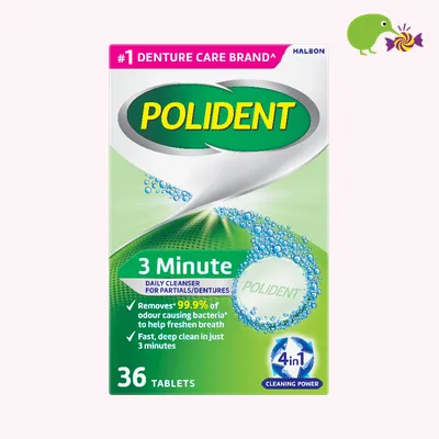Polident 3 Minute Daily Cleanser For Dentures