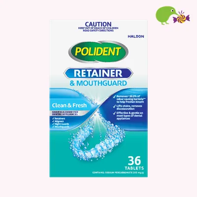 Polident Retainer & Mouthguard Active Bubbles Cleanser