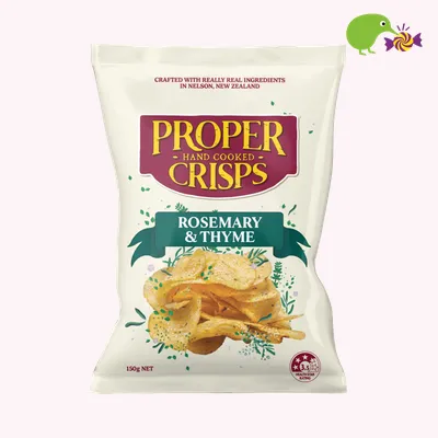 Proper Crisps Rosemary & Thyme Potato Crisps