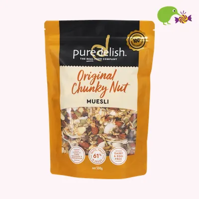Pure Delish Original Chunky Nut Muesli