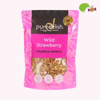 Pure Delish Wild Strawberry Granola Crunch
