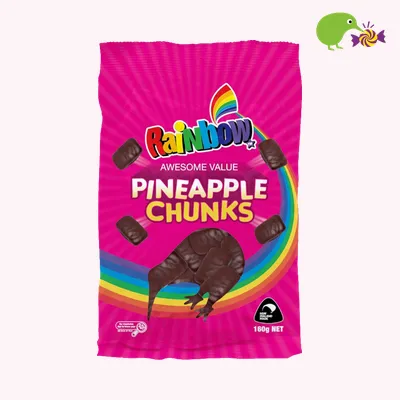 Rainbow Awesome Value Pineapple Chunks