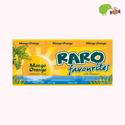 Raro Favourites Mango Orange Flavoured Beverage Mix