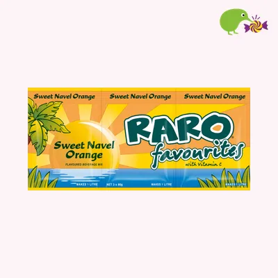 Raro Favourites Sweet Navel Orange Flavoured Beverage Mix