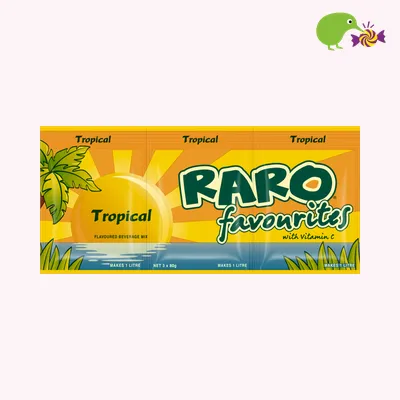 Raro Favourites Tropical Flavoured Beverage Mix