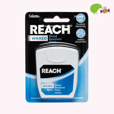 Reach Waxed Shred Resistant Floss