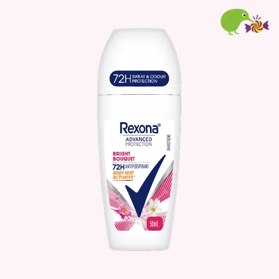 Rexona Advanced Protection Bright Bouquet 72Hr Antiperspirant Deodorant Roll On