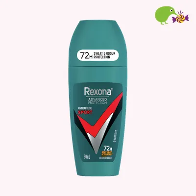 Rexona Men Advanced Protection Antibacterial Sport 72Hr Antiperspirant Deodorant Roll On
