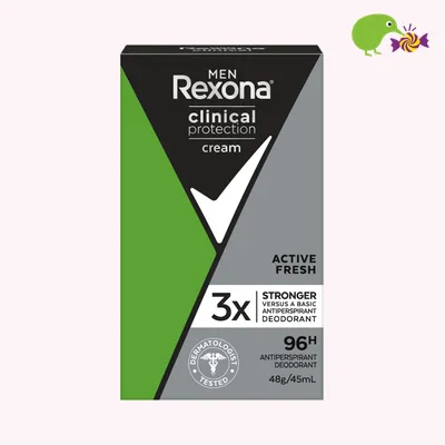 Rexona Men Clinical Protection Active Fresh 96Hr Antiperspirant Deodorant