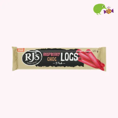 RJ's Raspberry Choc Logs