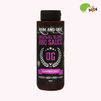 Rum and Que Original Blend "OG" BBQ Sauce