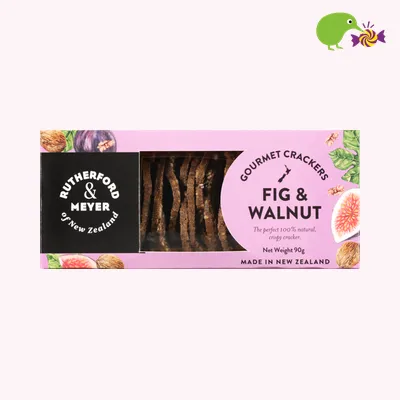 Rutherford & Meyer Fig & Walnut Gourmet Crackers