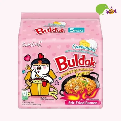 Samyang Buldak Carbonara Hot Chicken Ramen Noodles