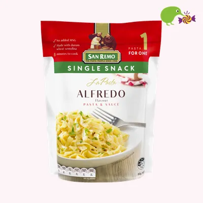 San Remo La Pasta Alfredo Pasta & Sauce Single Snack