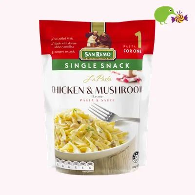 San Remo La Pasta Chicken & Mushroom Pasta & Sauce Single Snack