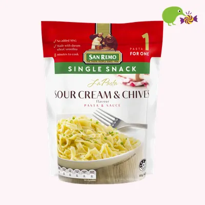 San Remo La Pasta Sour Cream & Chives Pasta & Sauce Single Snack