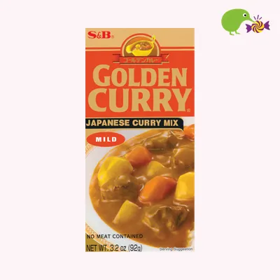 S&B Mild Japanese Golden Curry Sauce Mix