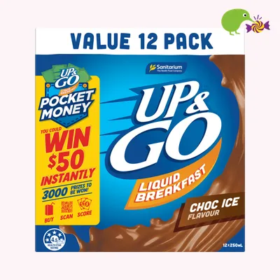 Sanitarium Up & Go Chocolate Flavour Liquid Breakfast