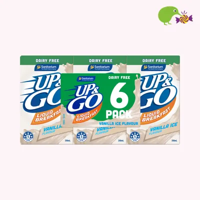 Sanitarium Up & Go Dairy Free Vanilla Ice Flavour Liquid Breakfast
