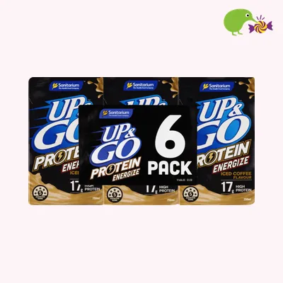 Sanitarium Up & Go Protein Energize Iced Coffee Flavour Liquid Breakfast