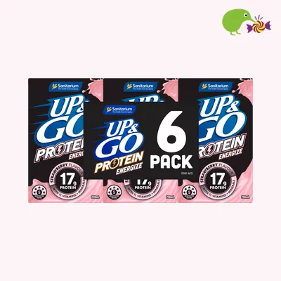 Sanitarium Up & Go Protein Energize Strawberry Liquid Breakfast