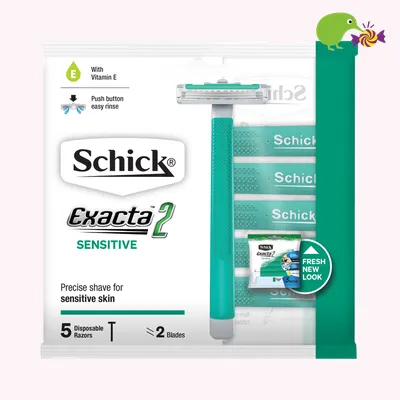 Schick Exacta 2 Sensitive Disposable Razors