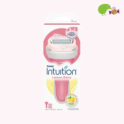 Schick Intuition Lemon Berry + 2 Razor Kit