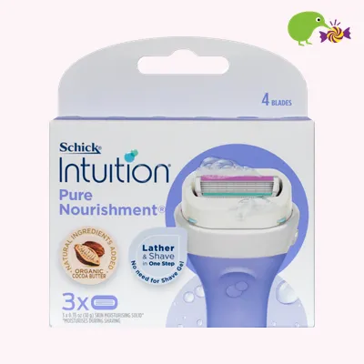 Schick Intuition Pure Nourishment Razor Blades