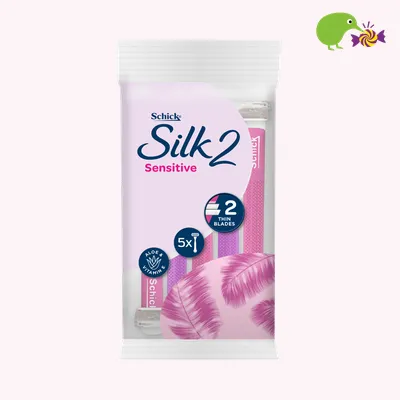 Schick Silk 2 Sensitive Disposable Razor