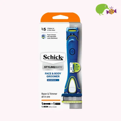 Schick Styling Mate Face & Body Groomer + 1 Cartridge