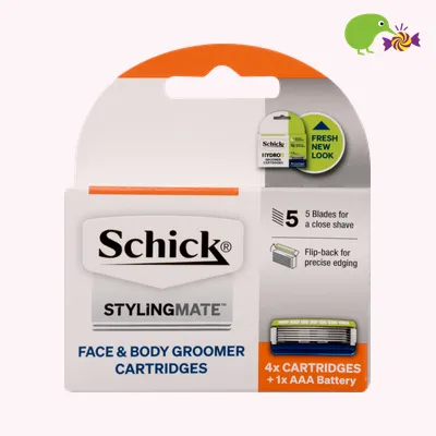 Schick Styling Mate Face & Body Groomer Cartridges