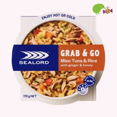 Sealord Grab & Go Miso Tuna & Rice