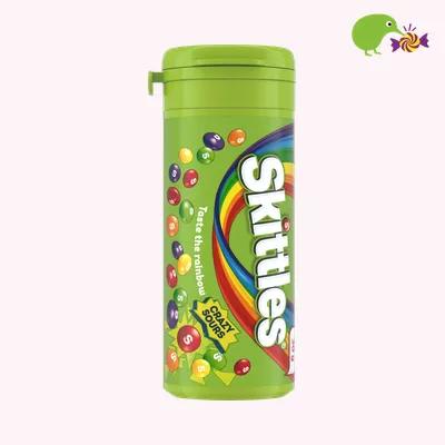 Skittles Crazy Sours Fruit Tubes