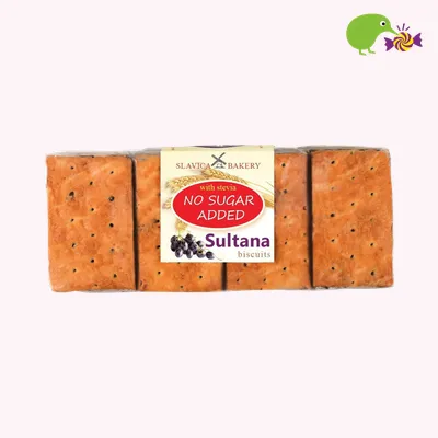 Slavica Bakery No Sugar Added Sultana Biscuits
