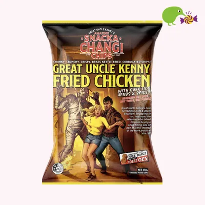 Snacka Changi Chips Great Uncle Kenny Fried Chicken Potato Chips
