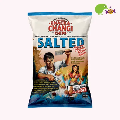 Snacka Changi Chips Salted Kettle Fried Potato Chips