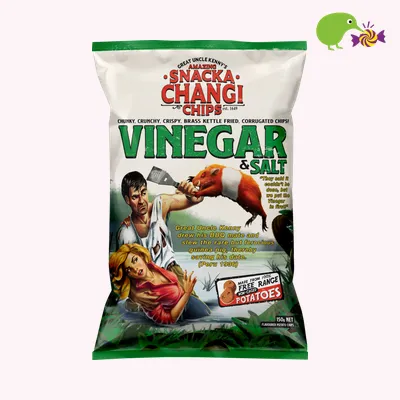 Snacka Changi Chips Vinegar & Salt Kettle Fried Potato Chips