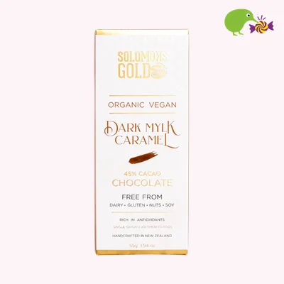 Solomons Gold Dark Mylk Caramel Chocolate Block