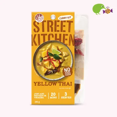 Street Kitchen Yellow Thai Curry Asian Curry Kit